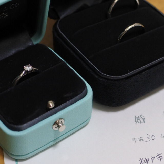 【ティファニー(Tiffany & Co.)の口コミ】 長く着けるものになるので、つけ心地が良いものを1番に考え決めました。シ…