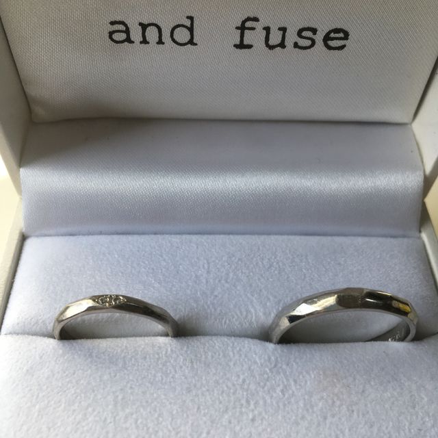 【湘南彫金工房 andfuseの口コミ】 一生に一度の結婚指輪を、一緒に手作りできたら良い思い出になるのではな…