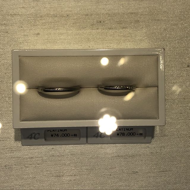 【4℃ BRIDAL(ヨンドシーブライダル)の口コミ】 あくまで日常毎日着用できる派手すぎないシンプルな指輪を探していました…