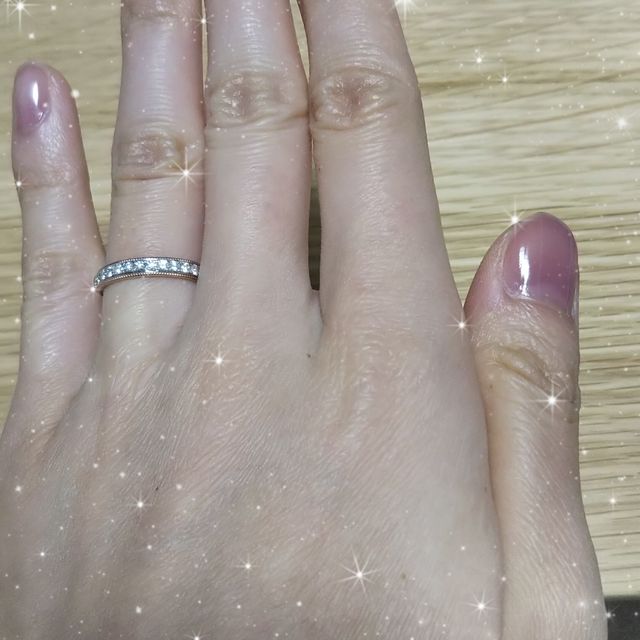 【GALA JEWELRY(ガラジュエリー)の口コミ】 セミオーダーです。二人ともコンビ・ミル打ちののデザインを希望しており…