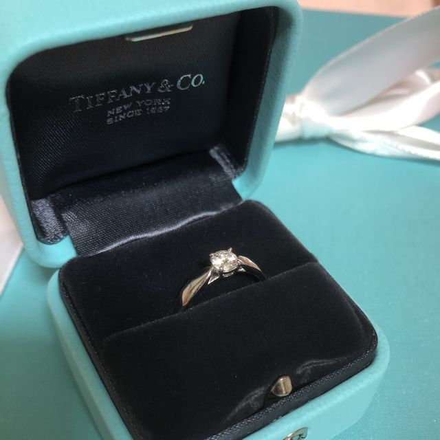【ティファニー(Tiffany & Co.)の口コミ】 ティファニーさんはデザインが豊富でダイヤが例え小さめでも輝きがしっか…