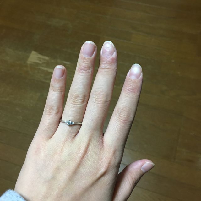 【アイプリモ(I-PRIMO)の口コミ】 彼がサプライズでプロポーズしてくれるために購入してくれていました。シ…