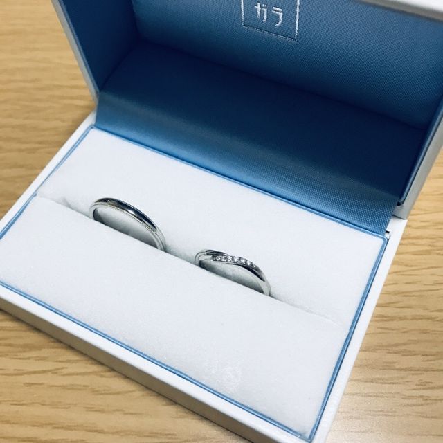 【GALA JEWELRY(ガラジュエリー)の口コミ】 初めはセットの方がいいのかなと思い探していたのですが、セットだとお互…