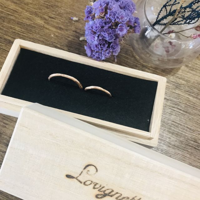 【Lovignette(ラヴィネット)の口コミ】 オーパスワンマリッジリングを選びました。オーパスワンとは、音楽用語で…