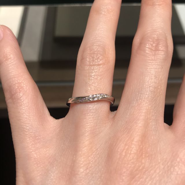 【アイプリモ(I-PRIMO)の口コミ】 指輪選び1軒目でアイプリモさんにいったのですが、スタッフの方が優しく、…