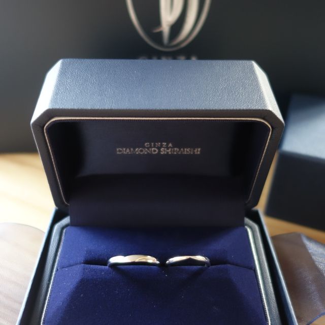 【銀座ダイヤモンドシライシの口コミ】 一生飽きずに着用できるシンプルな指輪であることが第一条件でした。しか…