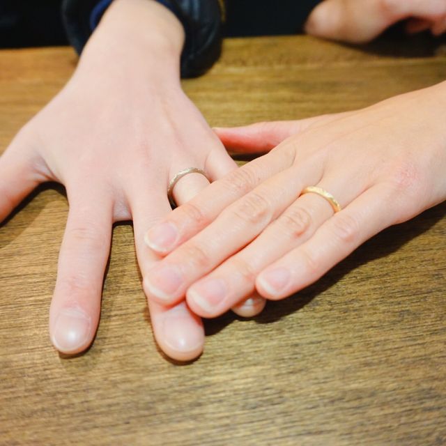 【Lovignette(ラヴィネット)の口コミ】 ゴールドのringを探していて
友人がしていたこちらを見に来ました。
指輪…