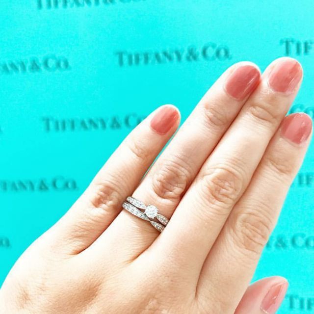 【ティファニー(Tiffany & Co.)の口コミ】 彼がゴールドが好きだったというので、初めはゴールドのカルティエリング…