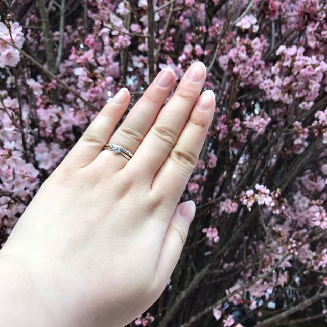 【アネリディギンザ(ANELLI DI GINZA)の口コミ】 四つ爪でダイヤモンドを留めたデザインが気に入りました。当初六つ爪で留…