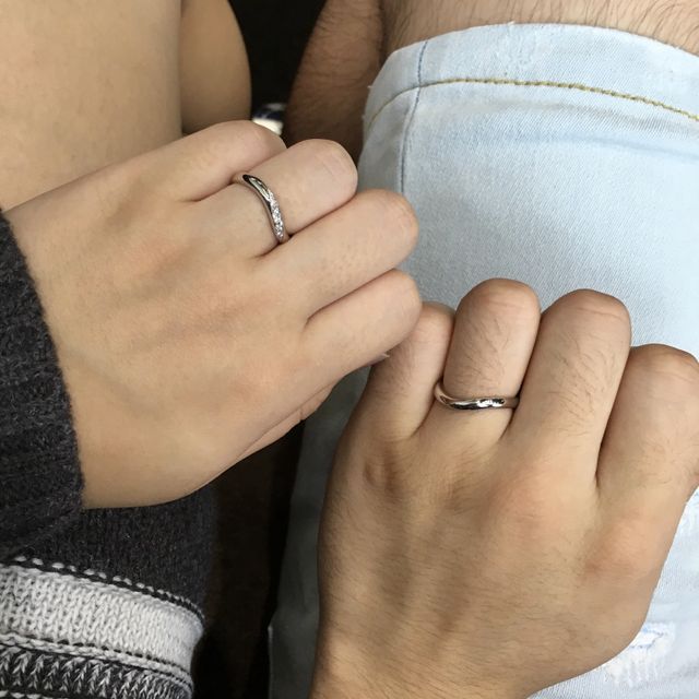 【アイプリモ(I-PRIMO)の口コミ】 ウェーブデザインが良くて、ダイヤついてるのが良くて限られた中だったの…