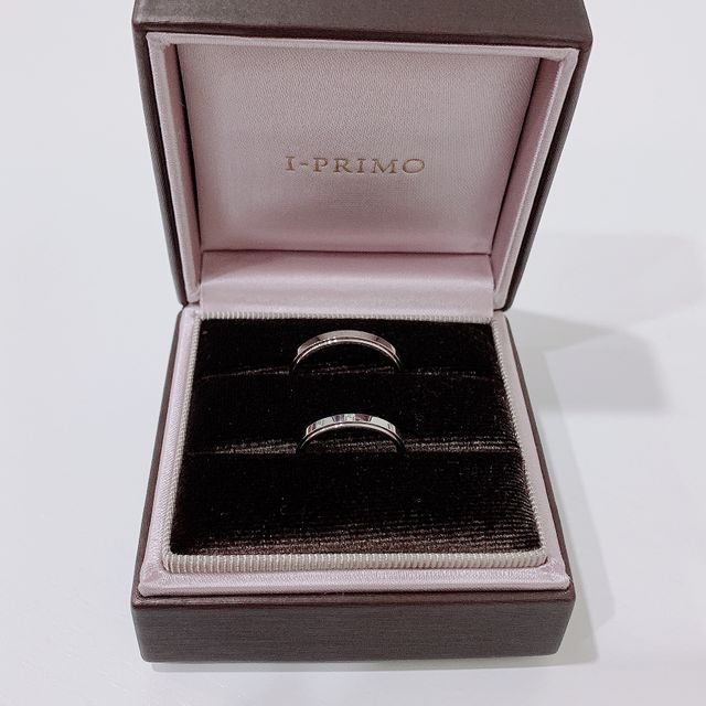 【アイプリモ(I-PRIMO)の口コミ】 自分達の予算と、指輪のシンプルでも可愛いところに惹かれ即購入しました…