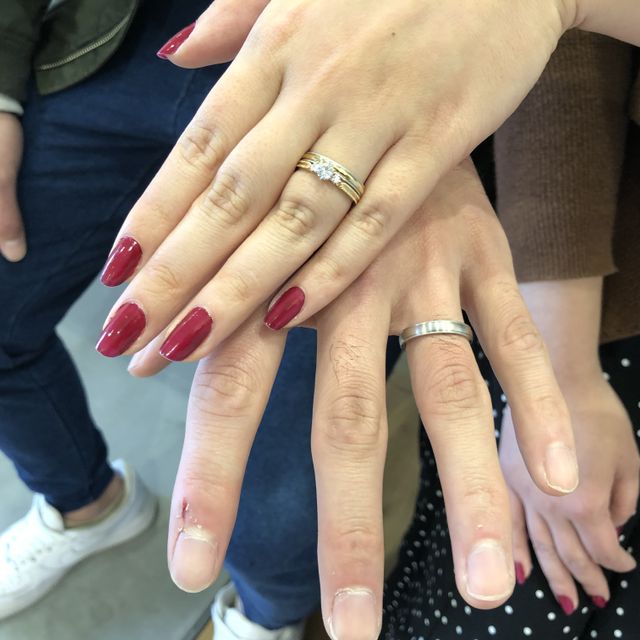 【PORTADA(ポルターダ)の口コミ】 ゴールドもシルバーも両方取り入れたいと思い、とっておきの指輪をポルタ…