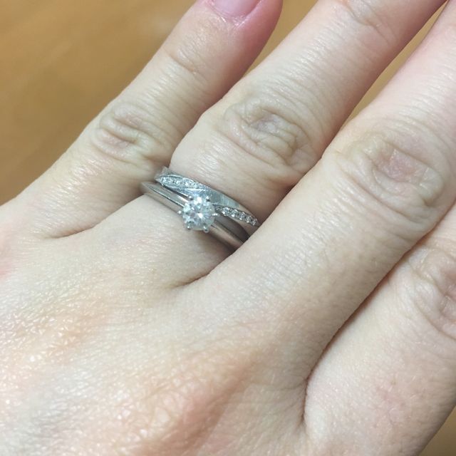 【ティファニー(Tiffany & Co.)の口コミ】 当初からあまり凝ったデザインではなくシンプルなデザインの指輪を探して…