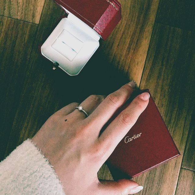 【カルティエ(Cartier)の口コミ】 イエベなのでシルバーやプラチナの色味がどうしても合わず悩んでおりまし…