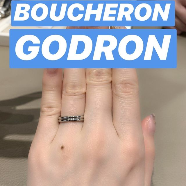 【ブシュロン(BOUCHERON)の口コミ】 太さがあるので、年齢を重ねても違和感なく着用できると感じました。シン…