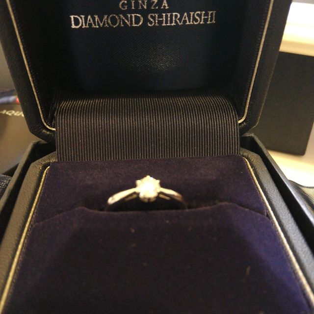 【銀座ダイヤモンドシライシの口コミ】 ダイアモンドの質が良かった。ダイアモンドの調達方法からダイアモンドの…