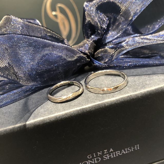 【銀座ダイヤモンドシライシの口コミ】 デザインが他のお店にはないものだったし、オリジナリティがだせるところ…