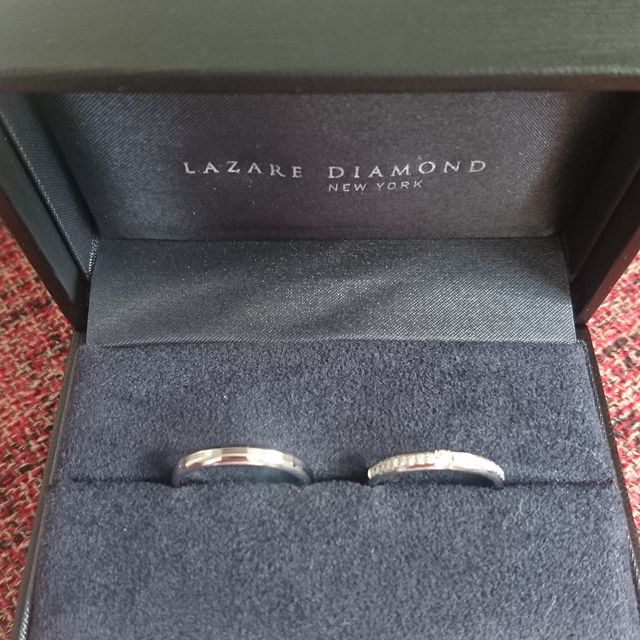 【ラザール ダイヤモンド(LAZARE DIAMOND)の口コミ】 いろいろなデザインを見せていただきましたが中でも一番気に入ったデザイ…
