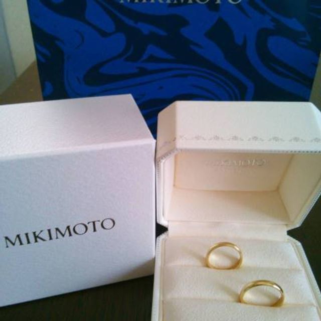 【MIKIMOTO(ミキモト)の口コミ】 デキ婚だったため結婚指輪を買うタイミングをずっと逃していて、付き合っ…