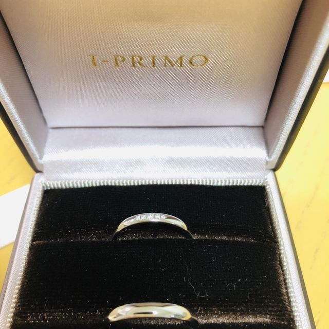 【アイプリモ(I-PRIMO)の口コミ】 シンプルでデザイン性よりつけた感じの自然さとおしゃれ指輪じゃなく結婚…