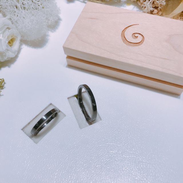 【SORA(ソラ)の口コミ】 モデルの鈴木◯みさんが黒のマリッジリングを着用していたのに憧れて真っ黒…