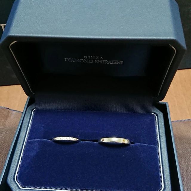 【銀座ダイヤモンドシライシの口コミ】 派手すぎず、地味すぎず、普段使いをするので手にフィットするものをとパ…