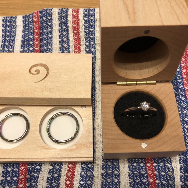 【SORA(ソラ)の口コミ】 HPでSORAの指輪を見ていて、自分が結婚する時はぜひ、ここで作ると決めて…