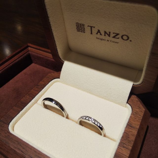 【TANZO.(鍛造指輪)の口コミ】 技術はもちろん、明瞭な明細と丁寧な説明が決め手になりました。デパート…