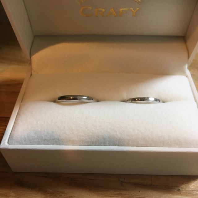 【CRAFY(クラフィ)の口コミ】 指輪の決め手は手作りが最大のポイントで、かつ作成途中を映像でプレゼン…