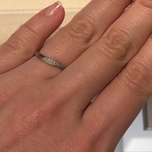 【ヴァンドーム青山(VENDOME AOYAMA)の口コミ】 値段もお手頃で、探していたウェーブタイプ、つや消し、ダイヤモンドあり…