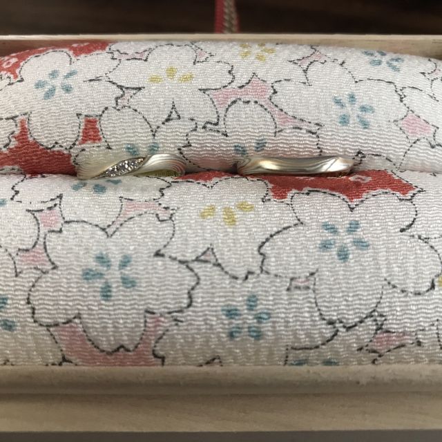 【杢目金屋(もくめがねや)の口コミ】 和風の指輪を探していたところ婚約指輪を購入してくれたジュエリーショッ…