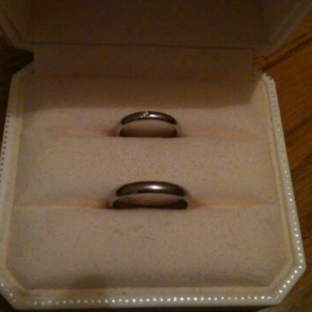 【MIKIMOTO(ミキモト)の口コミ】 結婚指輪は夫婦二人でするものなので互いの希望のすり合わせに時間が少し…