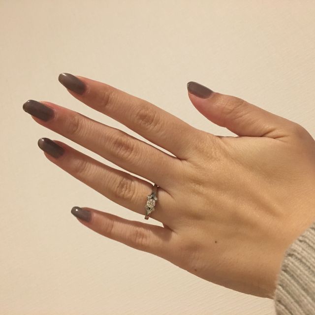 【カルティエ(Cartier)の口コミ】 指輪のデザインが可愛らしくて、あまり見ないデザインなところがお気に入…