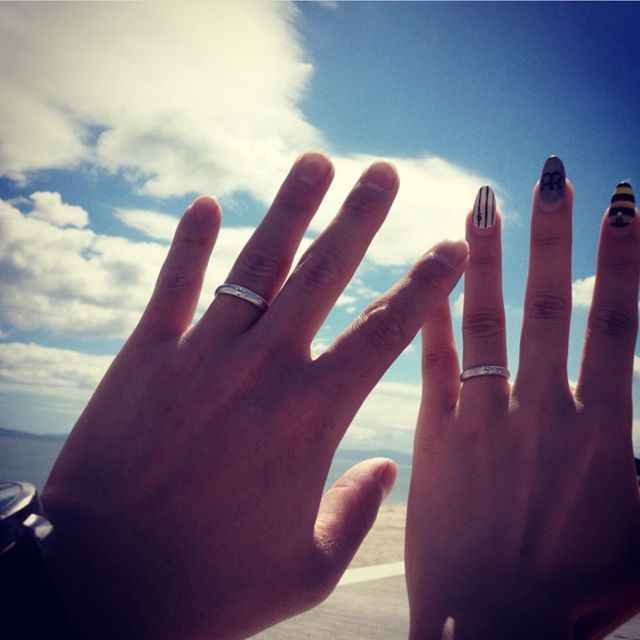 【ケイウノ ブライダル(K.UNO BRIDAL)の口コミ】 私も夫もディズニーが好きなので、結婚指輪のデザインは絶対にディズニー…