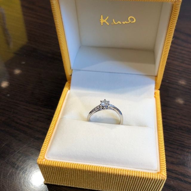 【ケイウノ ブライダル(K.UNO BRIDAL)の口コミ】 夫が既にダイヤを購入済だったため、オーダー実績の一番あるケイウノを選…