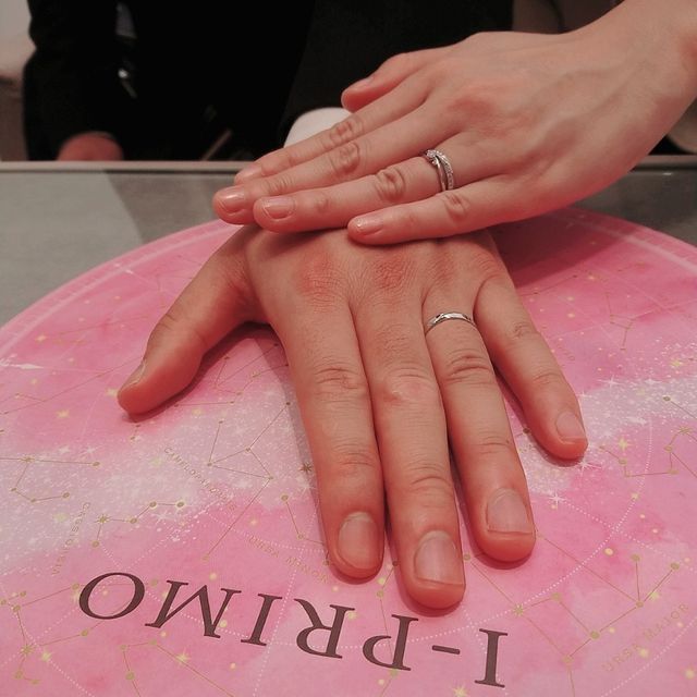 【アイプリモ(I-PRIMO)の口コミ】 指輪のデザインに一目惚れし、込められている意味も素晴らしいと思ったの…