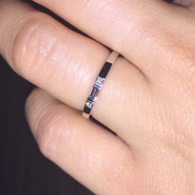 【LUCIE(ルシエ)の口コミ】 基本的にシンプルですが個性的なデザインなので気に入っています。華やか…