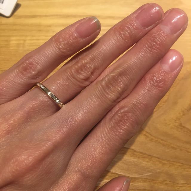 【BIJOUPIKO(ビジュピコ)の口コミ】 フラージャコーのリングはとにかくダイヤが綺麗でした。婚約指輪と結婚指…