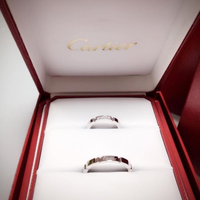 【カルティエ(Cartier)の口コミ】 私はありきたりな結婚指輪があまり好みではなく、あまり人とかぶらない指…