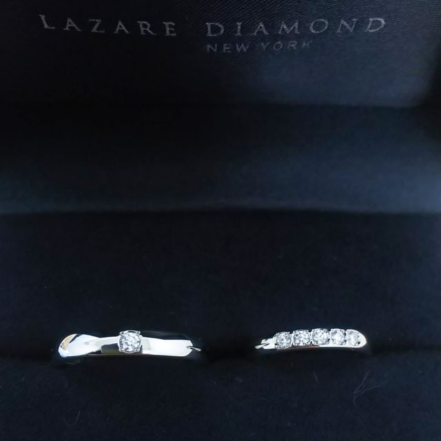 【ラザール ダイヤモンド(LAZARE DIAMOND)の口コミ】 何十社とカタログを取り寄せ、出掛ける度にあらゆる店舗の指輪を見ていて…