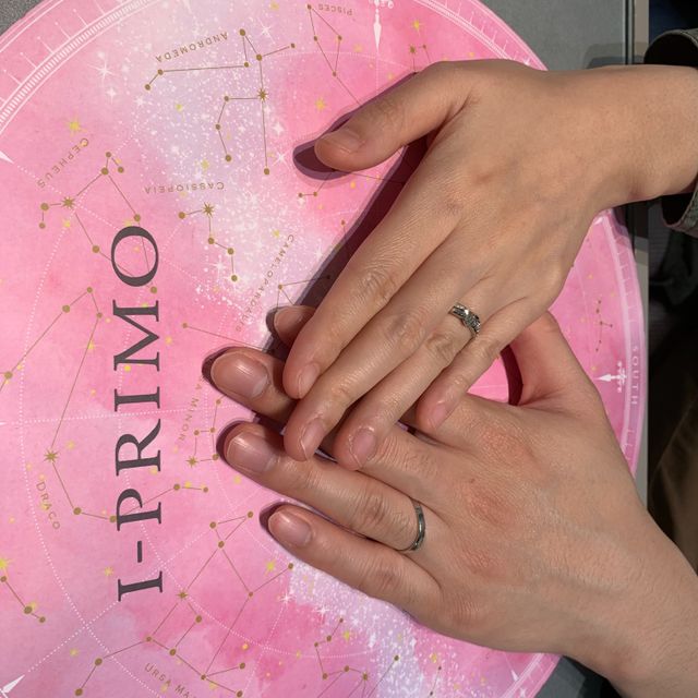 【アイプリモ(I-PRIMO)の口コミ】 新作だったこと
婚約指輪、結婚指輪を重ねてつけても合わせやすいところウ…