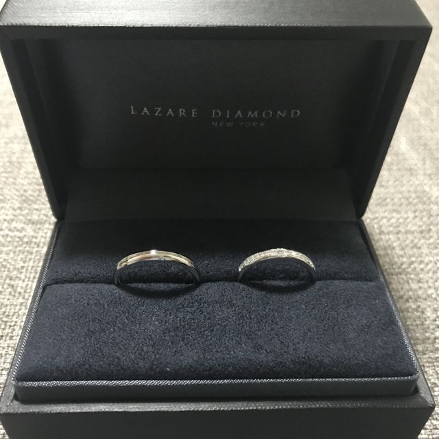 【ラザール ダイヤモンド(LAZARE DIAMOND)の口コミ】 ダイヤモンドがキラキラと輝くエタニティーがいいなと思いラザールさんに…
