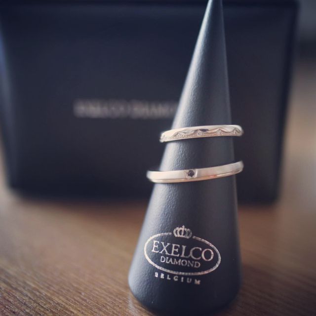 【エクセルコダイヤモンド(EXELCO DIAMOND)の口コミ】 デザインに惹かれました。なかなかないふわふわレースのデザインで細かい…