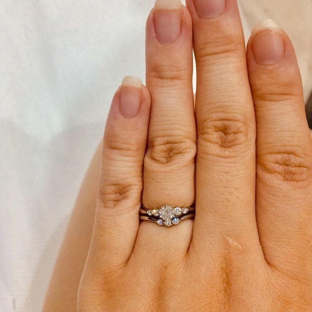 【ヴァンドーム青山(VENDOME AOYAMA)の口コミ】 その年ごとにデザインを変えて、マリッジとエンゲージのセットリングを出…