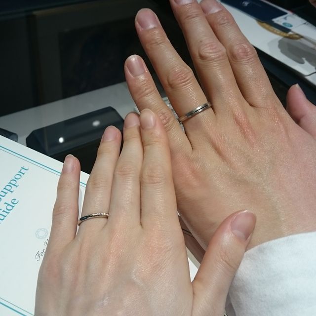 【銀座ダイヤモンドシライシの口コミ】 はじめは、ﾃｨｱｵﾌﾞﾘﾘｰのセットにしようと思いましたが、似たデザインで、ダ…