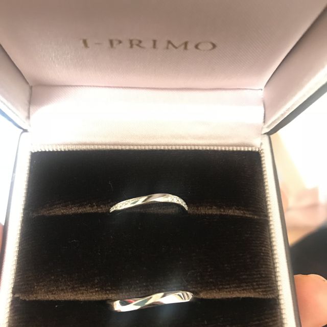 【アイプリモ(I-PRIMO)の口コミ】 二店舗目で決めましたが、アイプリモのこのデザインはさっきの店になかっ…