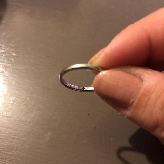 【RosettE(ロゼット)の口コミ】 プラチナ950以上を探していたのと、幅が太すぎず細すぎず、丸みがあり引っ…