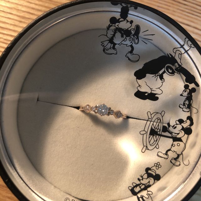 【Disney STEAMBOAT WILLIE(ディズニー スチームボートウィリー)の口コミ】 ディズニーが好きなので、ディズニーのデザインにしました！ピンクゴール…