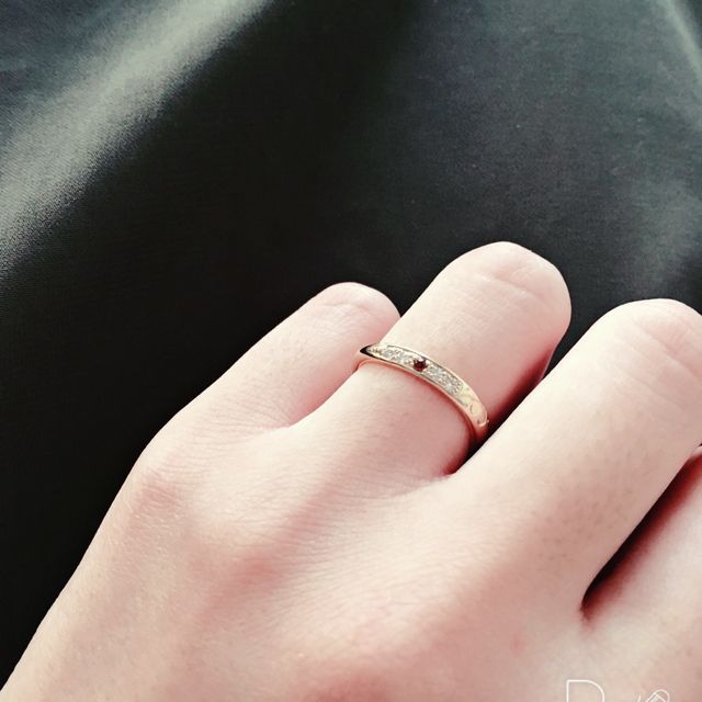 【工房Ryoの口コミ】 「世界に一つ」にこだわり、オーダーメイドのものにしました。婚約指輪な…