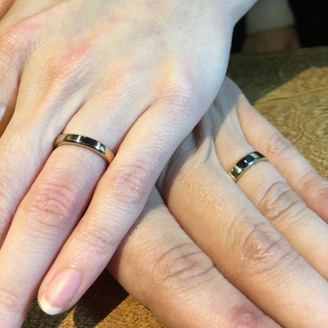 【ichi(イチ)の口コミ】 結婚指輪はもともと鍛造で作られたものを希望しており、国内に工房がある…